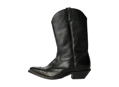 Our Legacy Consultant Boot "Deep Black Leather"