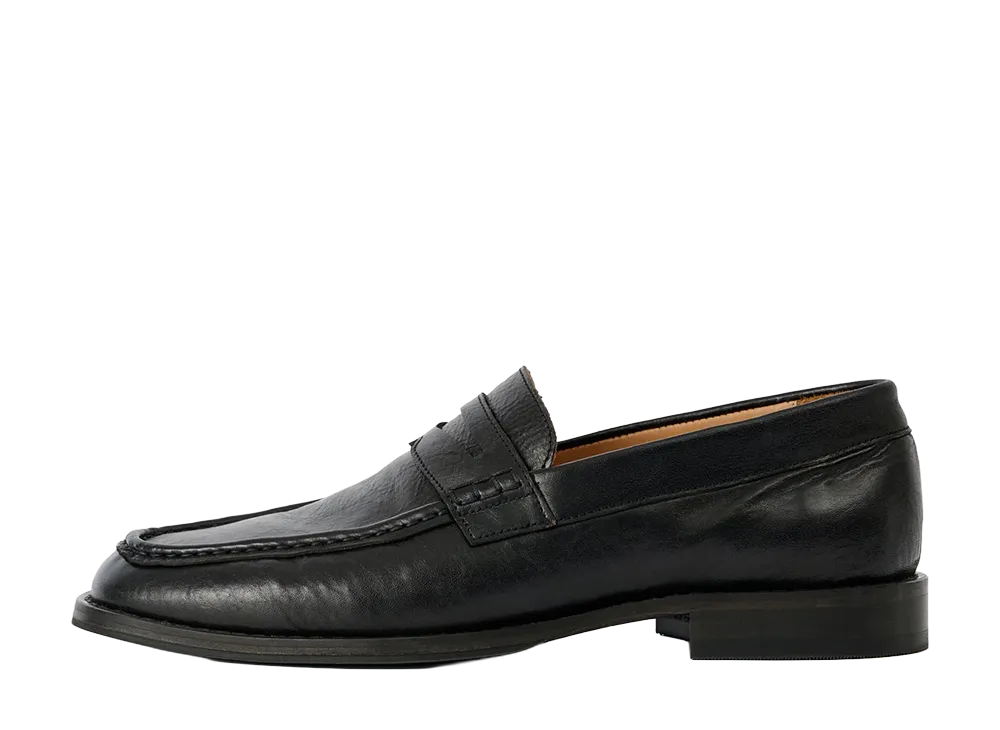 Our Legacy Light Loafer "True Dyed Black Leather"