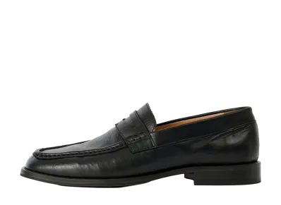 Our Legacy Light Loafer "True Dyed Black Leather"