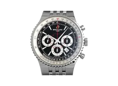 Breitling Navitimer Montbrillant 47 Limited Edition World Exclusive 2000 "Black/Stainless Steel"