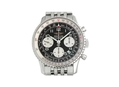 Breitling Navitimer Chronograph "Black/Silver/Stainless Steel"