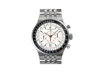 Breitling Navitimer Montbrillant Legend "White/Stainless Steel"