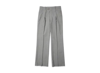 AURALEE Super Fine Tropical Wool Slacks "Top Grey"
