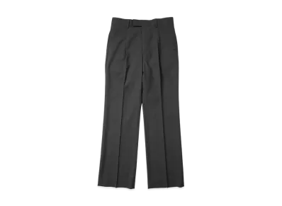 AURALEE Super Fine Tropical Wool Slacks "Top Charcoal"
