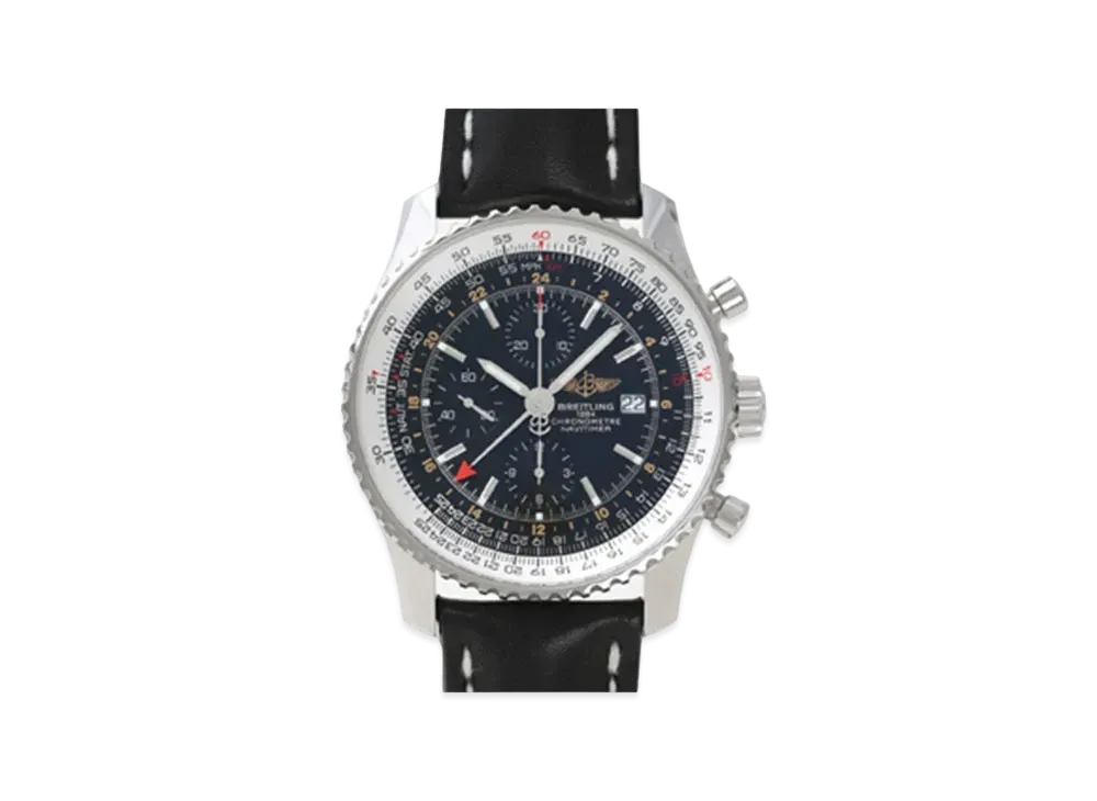 Breitling Navitimer World "Black/Stainless Steel"