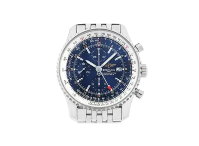 Breitling Navitimer World "Blue/Stainless Steel"