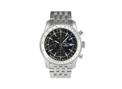 Breitling Navitimer 01 Chronograph GMT 46 "Black/Stainless Steel"