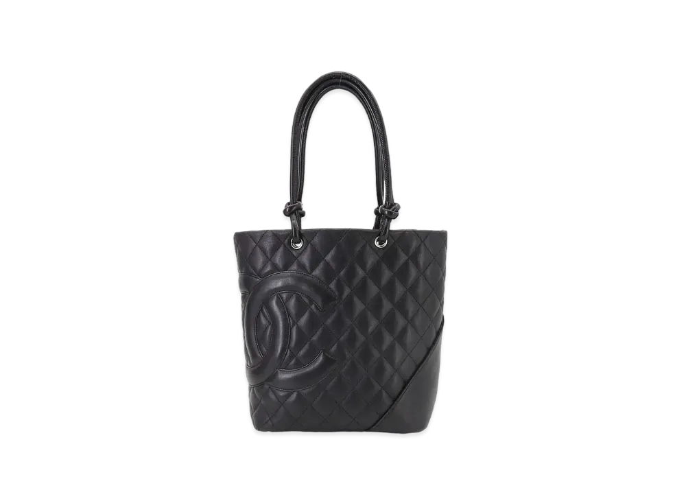 CHANEL Cambon Line Medium Tote Bag MM "Black"