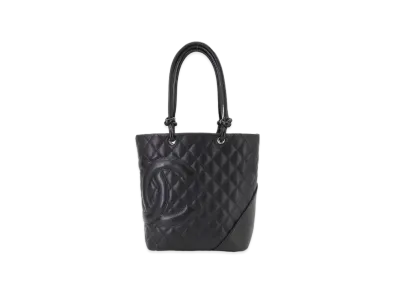 CHANEL Cambon Line Medium Tote Bag MM "Black"