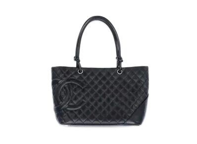 CHANEL Cambon Line Large Tote Bag GM "Black"