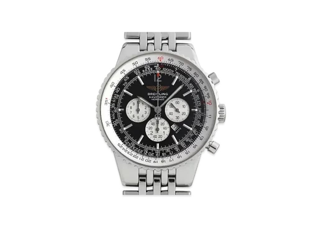 Breitling Navitimer Heritage "Black/Stainless Steel"