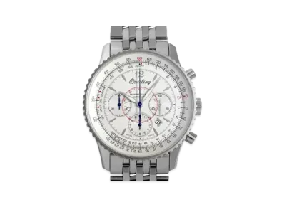 Breitling Navitimer Montbrillant 38 Japan Edition "Silver/Stainless Steel"
