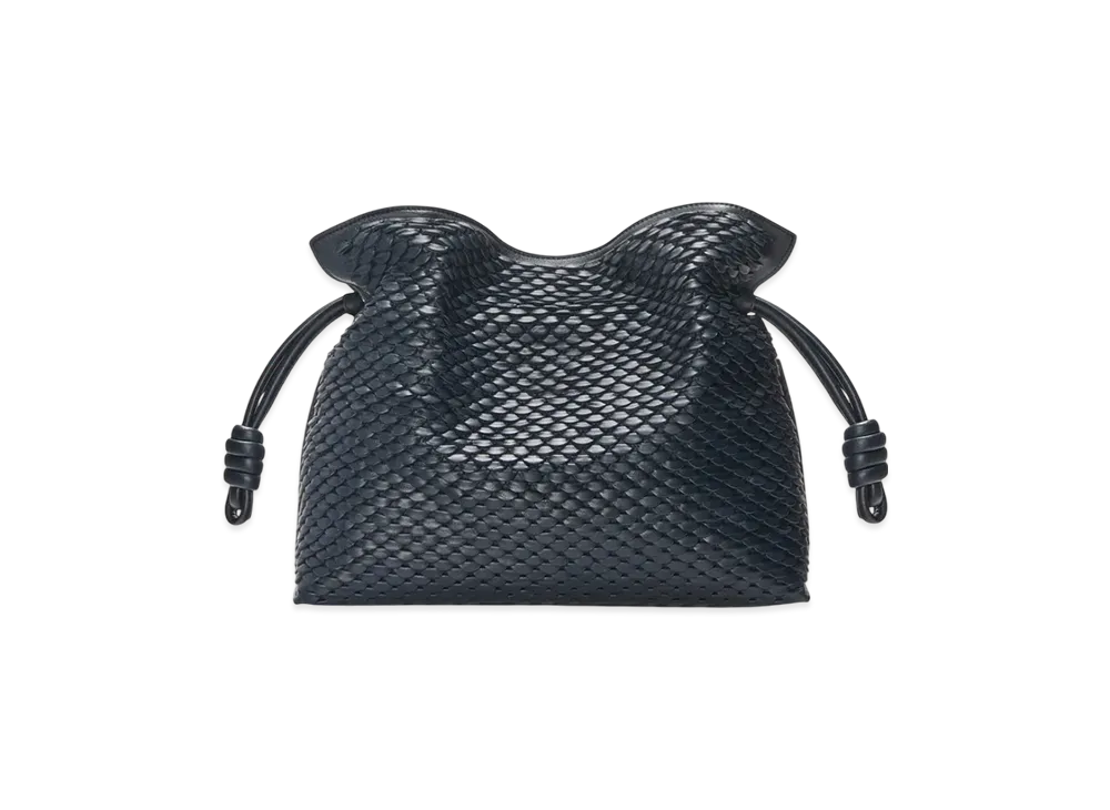 LOEWE Flamenco Clutch Medium "Dark Ink"