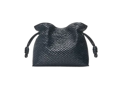 LOEWE Flamenco Clutch Medium "Dark Ink"