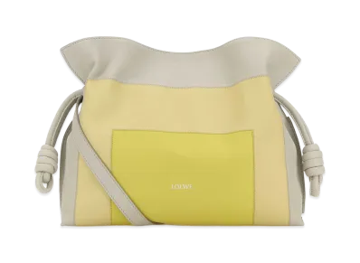 LOEWE Women's Nappa Leather X Josef And Anni Albers Medium Flamenco Clutch "Multicolor"