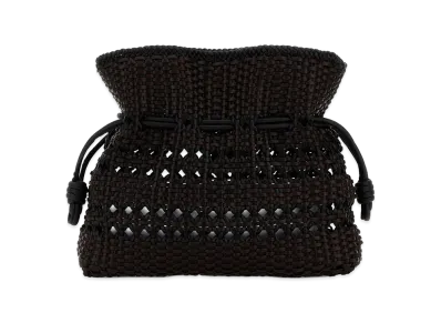 LOEWE Women's Two-Tone Nappa Leather Medium Flamenco Clutch "Multicolor"