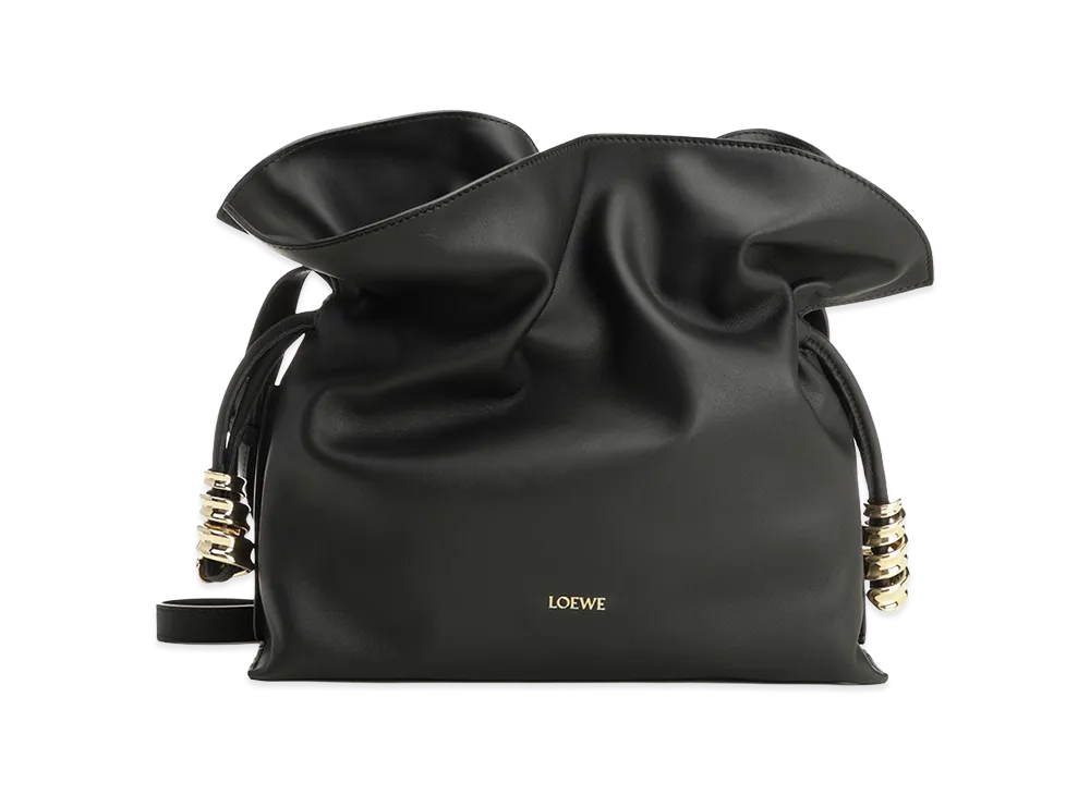 LOEWE Women's Flamenco Clutch Coil M "Black"