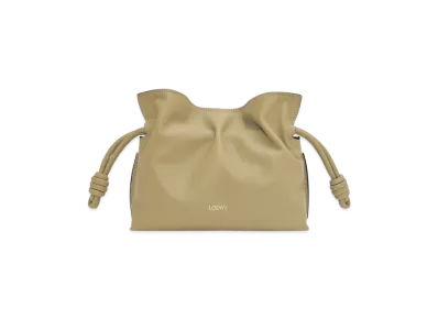 LOEWE Flamenco Clutch Mini "Dark Khaki"