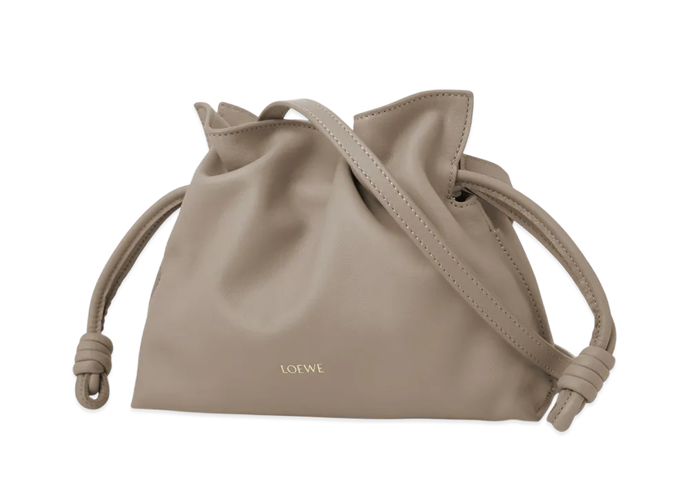 LOEWE Flamenco Clutch Mini "Sand"