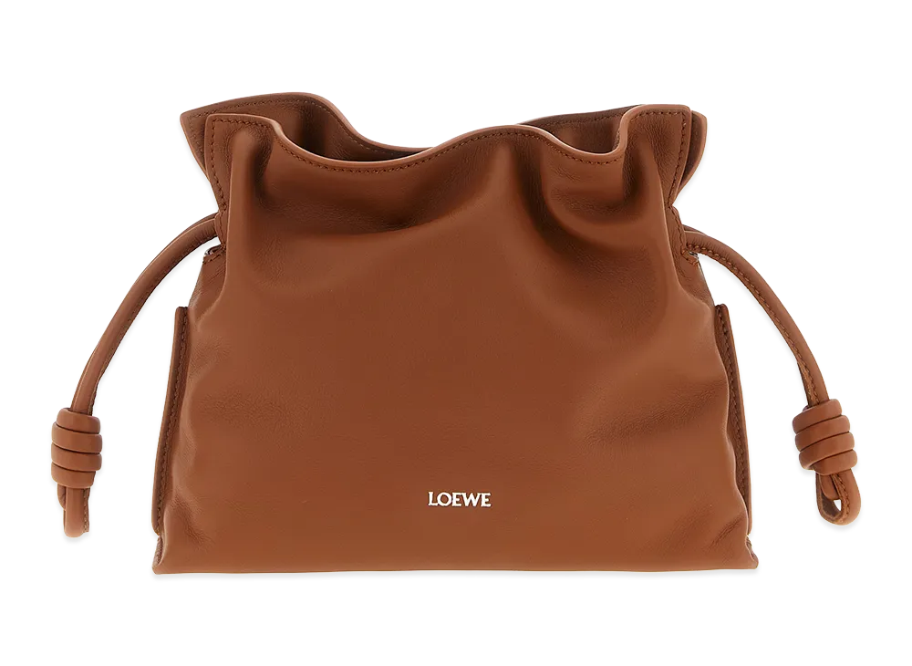 LOEWE Women's 'flamenco' Mini Clutch "Brown"