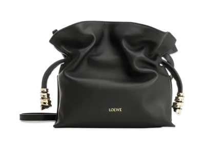 LOEWE Women's Flamenco Clutch Coil Mini "Black"