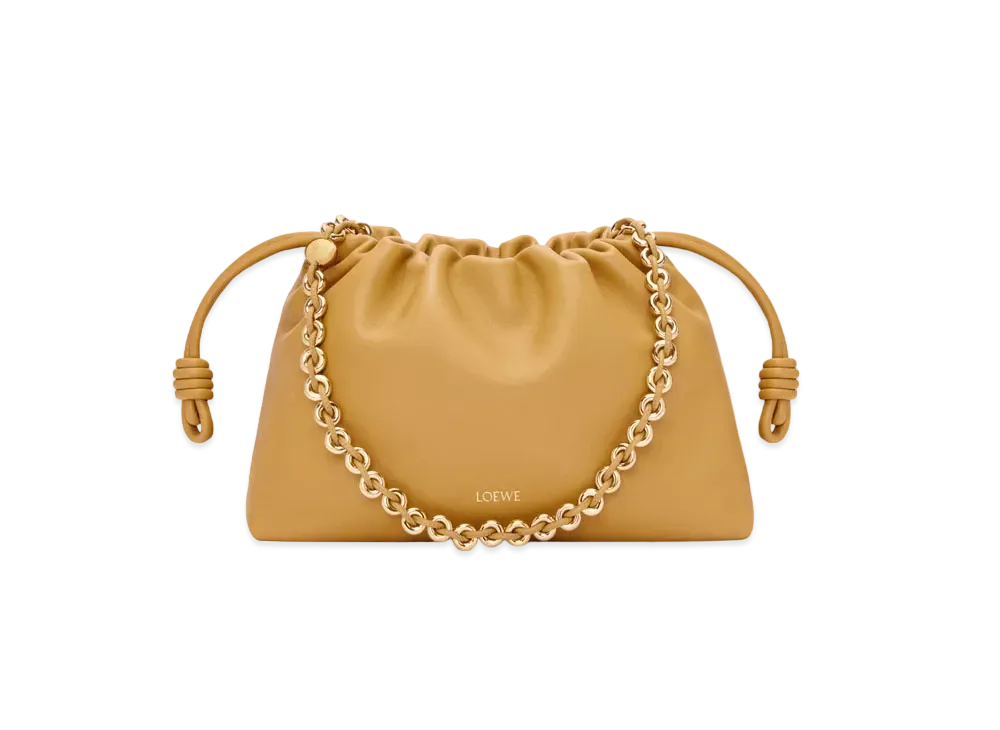 LOEWE Flamenco Purse Bag In Mellow Nappa Lambskin "Sahara"