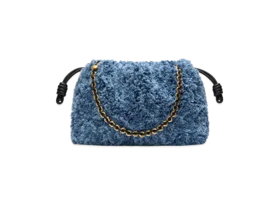 LOEWE Flamenco Purse Medium "Blue"