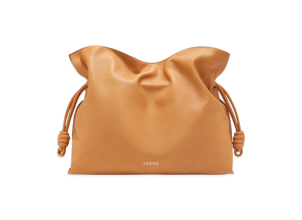 LOEWE Flamenco Clutch Large "Warm Desert"