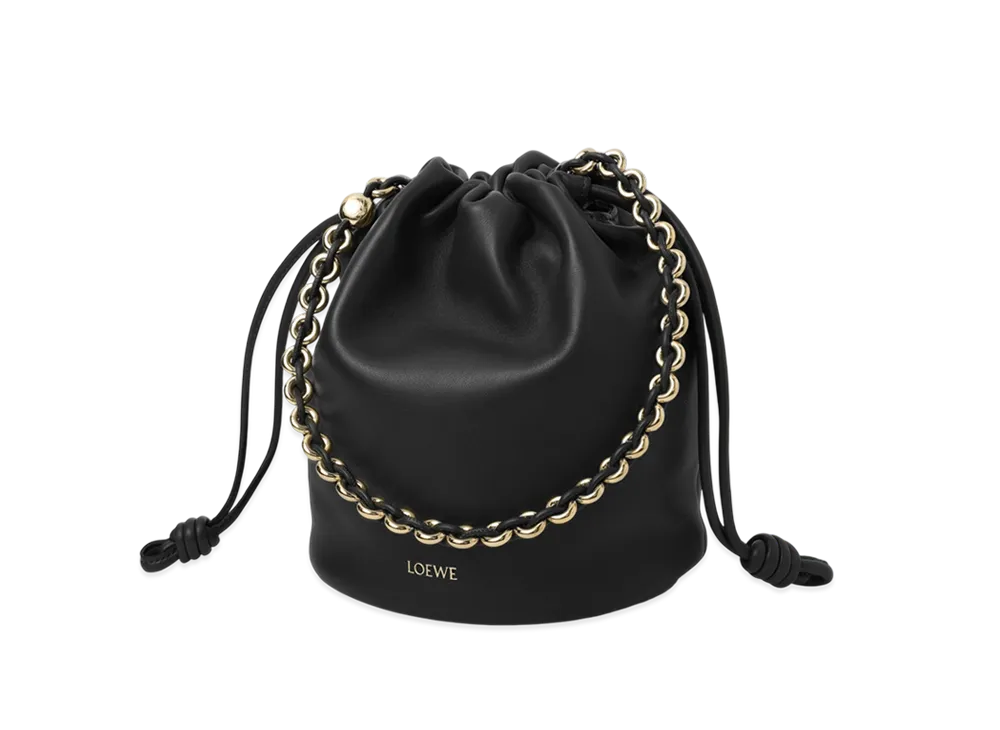 LOEWE Flamenco Purse Bucket "Black"