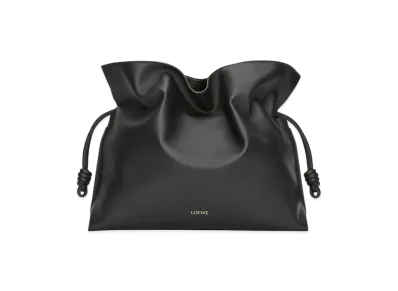 LOEWE Flamenco Clutch XL "Black"
