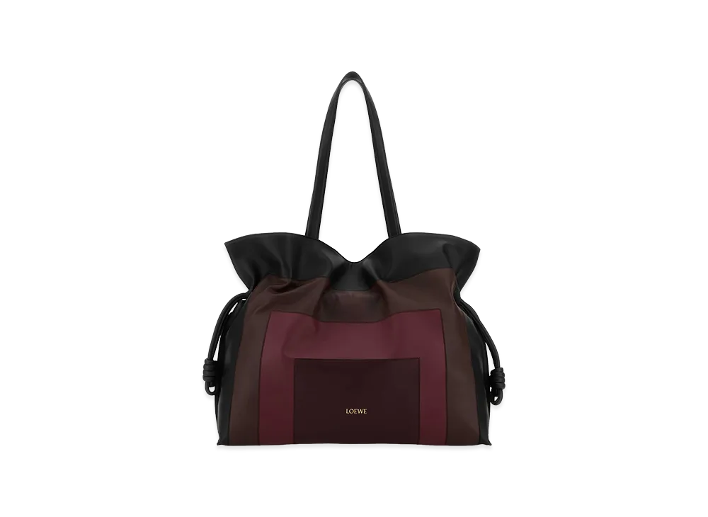 LOEWE Women's Nappa Leather X Josef E Anni Albers Flamenco Xl Clutch "Multicolor"