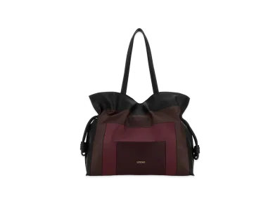 LOEWE Women's Nappa Leather X Josef E Anni Albers Flamenco Xl Clutch "Multicolor"