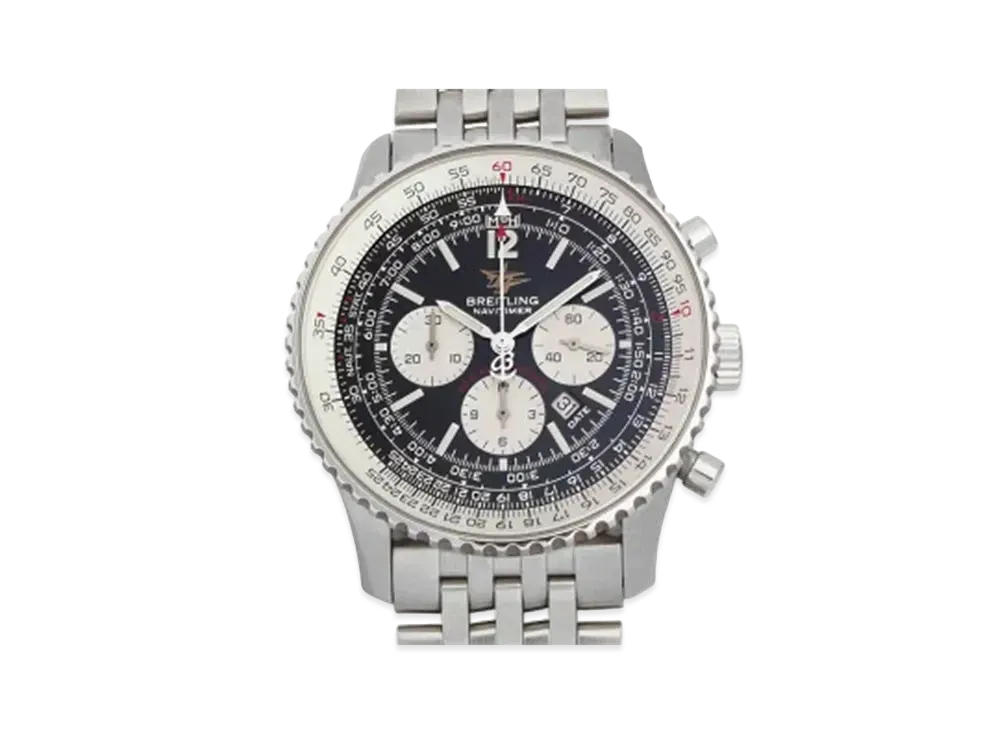 Breitling Navitimer 50th Anniversary Limited Model "Black/Stainless Steel"