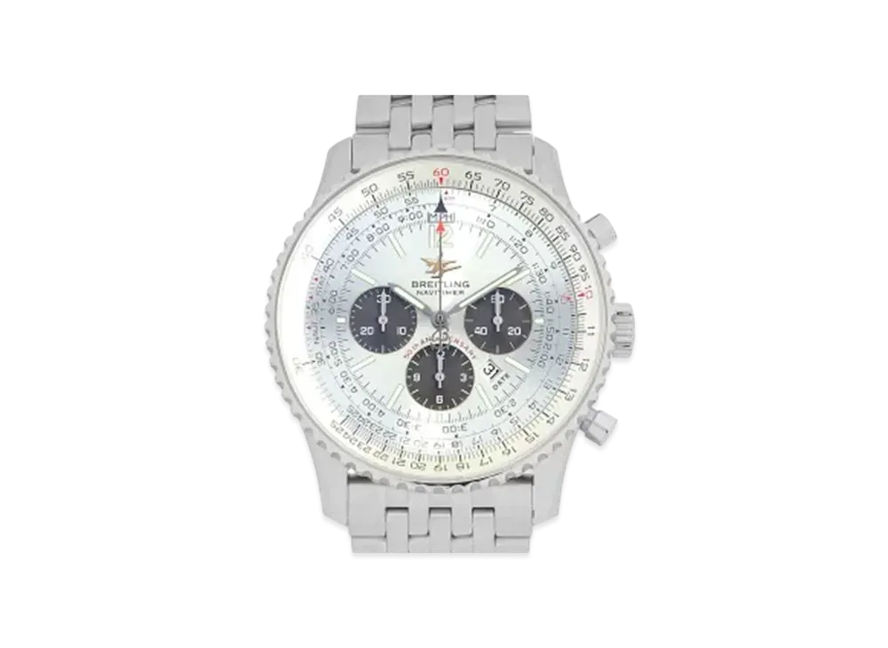 Breitling Navitimer 50th Anniversary Limited Model "Silver/Stainless Steel"