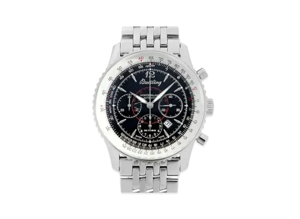 Breitling Navitimer Montbrillant "Black/Stainless Steel"