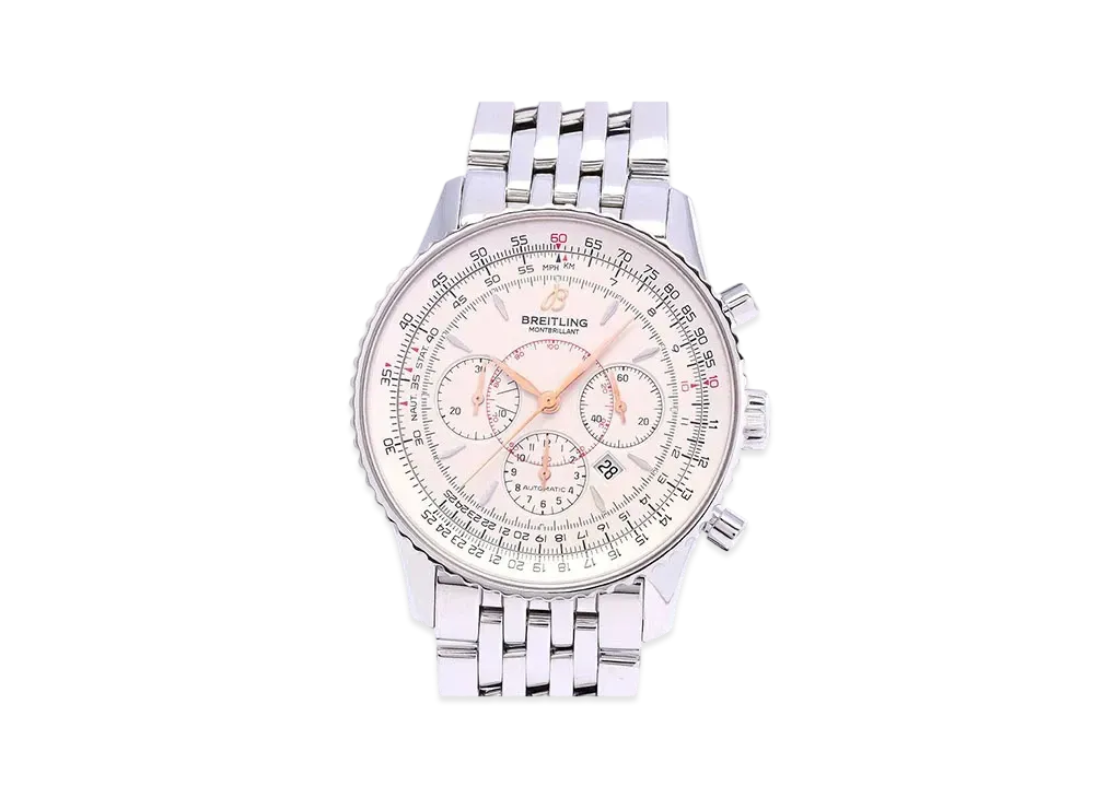 Breitling Navitimer Montbrillant "Silver/Stainless Steel"