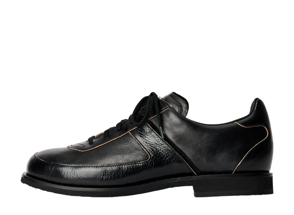 Our Legacy Ten Pin Shoe "Black Strike Leather"
