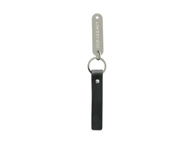 OUR LEGACY Ring Keyring Leather "Grey" A4248RG