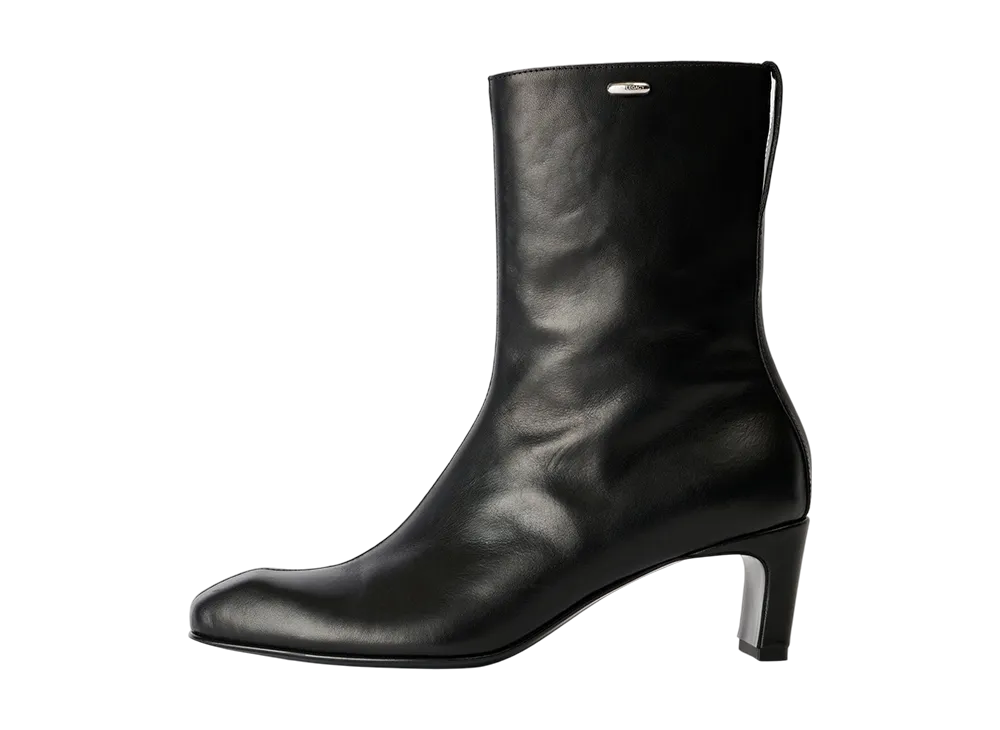 Our Legacy Women's Karasu Heel "Black Tensile Cattle Hide"