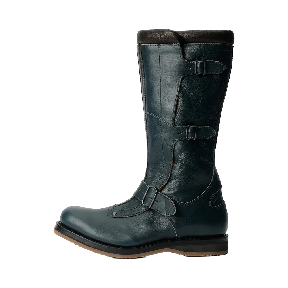 Our Legacy Excite Boot "Station Blue Pliable Bovine"