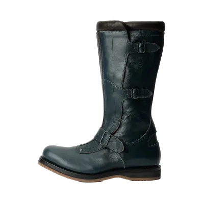 Our Legacy Excite Boot "Station Blue Pliable Bovine"