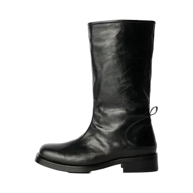 Our Legacy Haul Camion Boot "Licence Black Glassy Bovine"