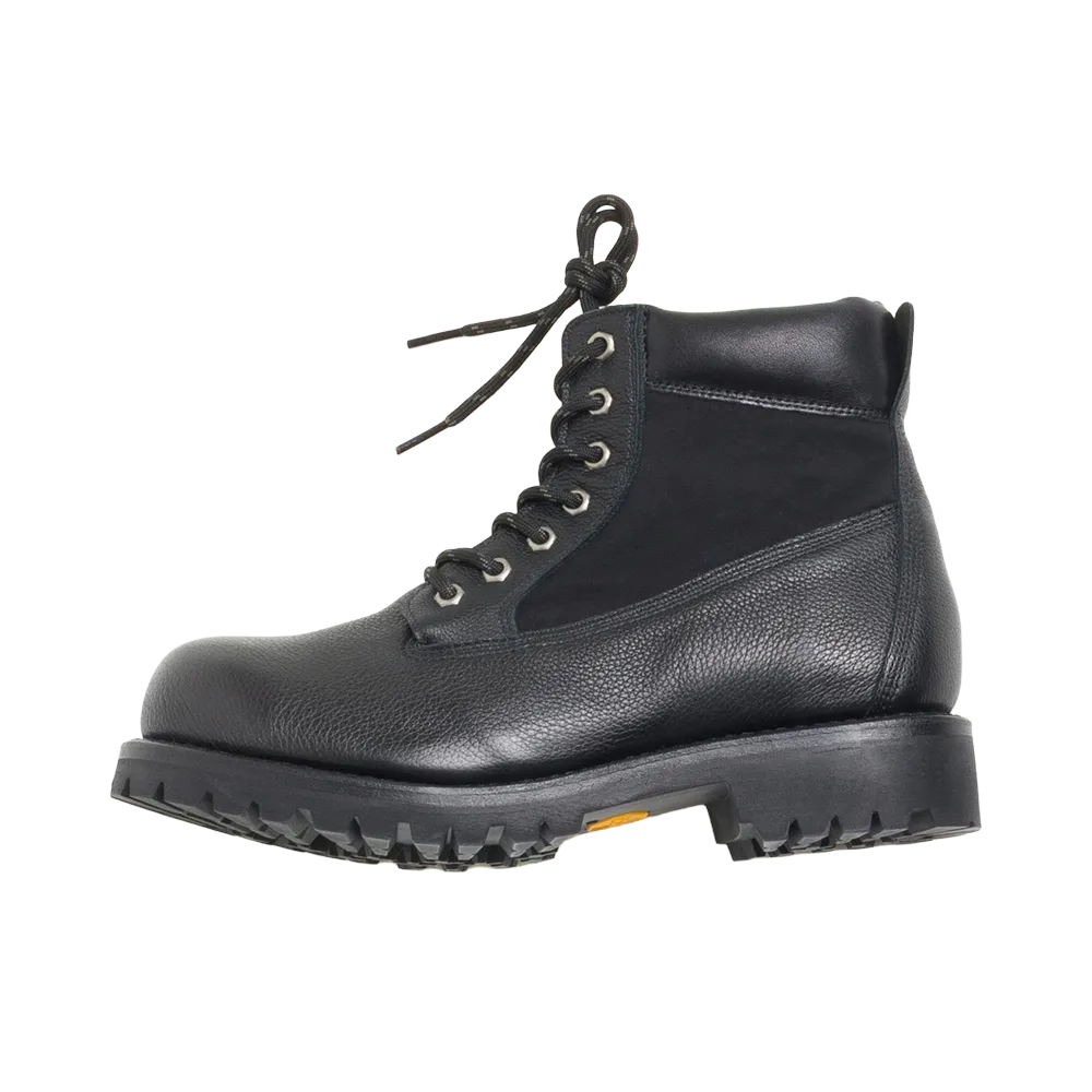 Stussy x Our Legacy Lace Up Boot "Black"