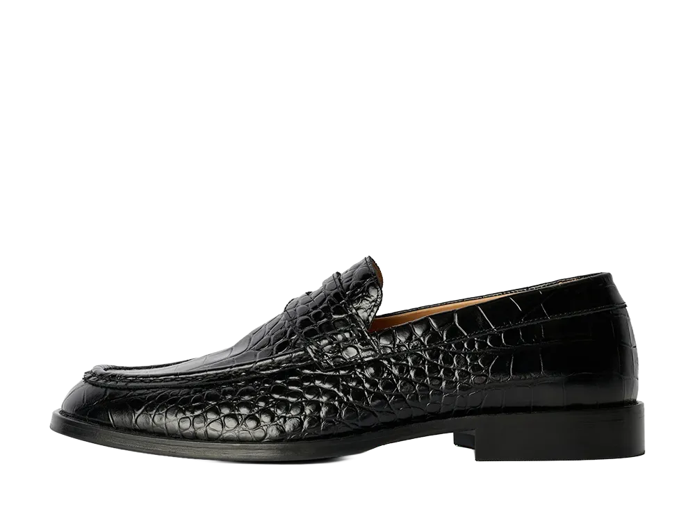 Our Legacy Light Loafer "Licorice Croc Bull Hide"