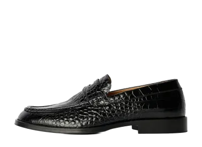 Our Legacy Light Loafer "Licorice Croc Bull Hide"
