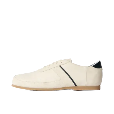 Our Legacy Sneak in Sport "Dirty White Waxed Suede"