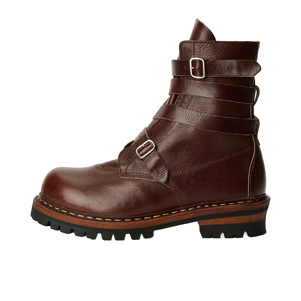 Our Legacy Tanker Boot "Liquid Brown Rich Cowskin"