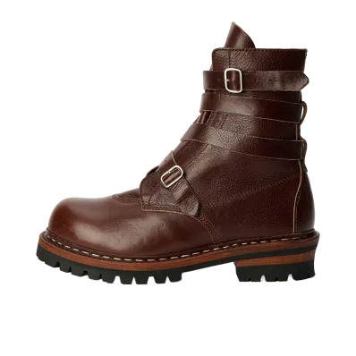 Our Legacy Tanker Boot "Liquid Brown Rich Cowskin"