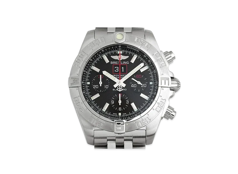 Breitling Chronomat Blackbird World Exclusive 2000 "Black/Stainless Steel"