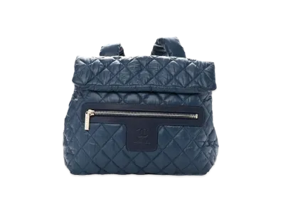 CHANEL COCO Cocoon Nylon Backpack "Navy"